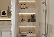 Дизайн-проект ванной комнаты от дизайнера Смирновой Ольги  